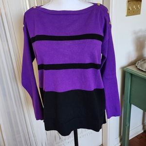 Lauren boatneck cotton sweater